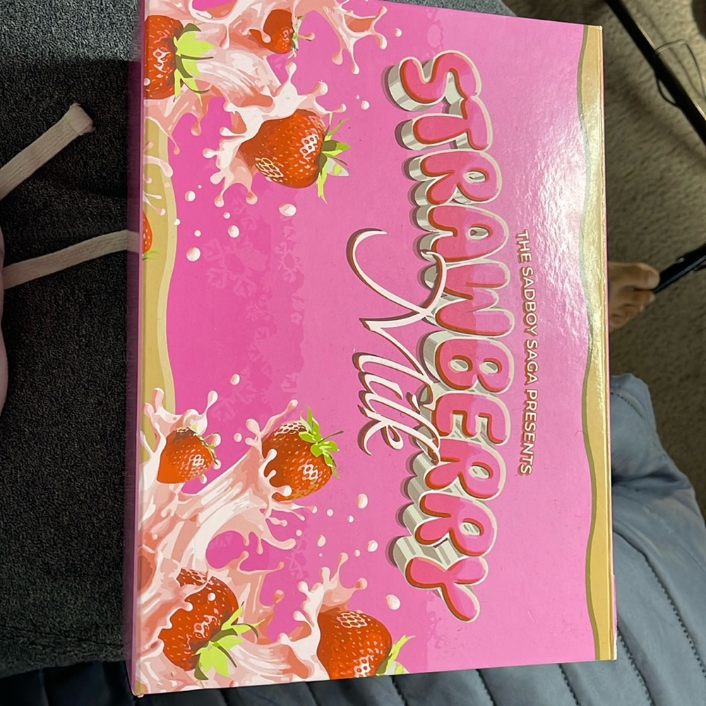Pink strawberry milks low tops